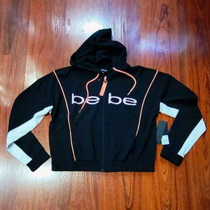 bebe Sports Windbreaker Jacket w/dry technology xlarge...Bran New w/ Tags!